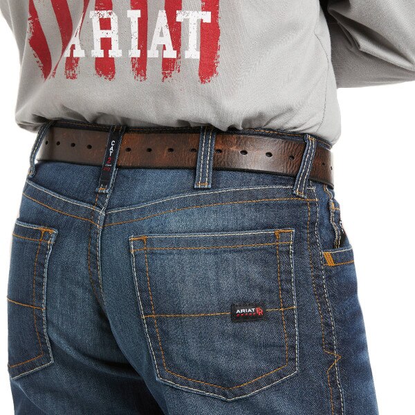 Ariat FR M4 Relaxed Stretch DuraLight Basic Boot Cut Jean in Lassen